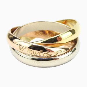 Yellow Gold Trinity Ring from Cartier