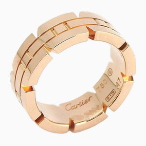 Pink Gold Tank Francaise Ring from Cartier