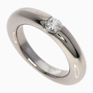 White Gold Ellipse Diamond Ring from Cartier