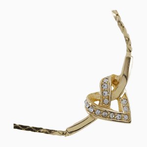 Collar bañado en oro de Christian Dior