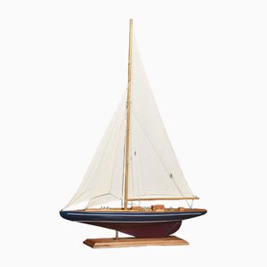 Model of a Sailing Yacht, 1890s