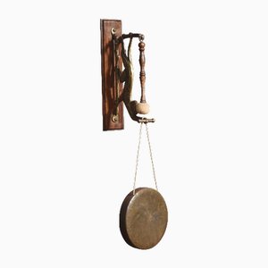Gong para colgar en la pared, siglo XIX