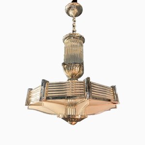 Art Deco Ceiling Lamp by Petitot