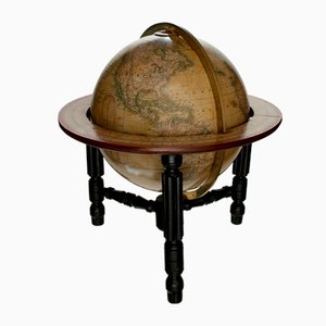 Globe Terrestre Mid-Victorian par James Wyld, Angleterre, 1870s