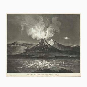 Galiani-Dr Robert John Thornton, Erupción antigua del Vesubio en 1769, 1808, Aguatinta