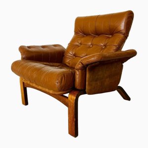 Mid-CenturyScandinavian Lounge Chair by Ebbe Gehl, 1970s