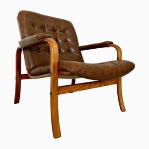 Fauteuil Gøte Furniture Mid-Century Scandinave par Nassjo Ab pour Göte Möbler, 1960s