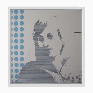 Joanna Woyda, Selbstporträt, Acryl auf Leinwand, 2006