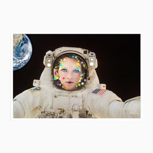 Batik, Kate in Space, 2000er Jahre, Leinwanddruck