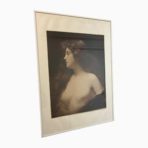 Piot, Porträt einer Frau, 19. Jahrhundert, Fotodruck