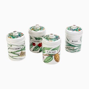 Spice Jars by Piero Fornasetti, 1952, Set of 4