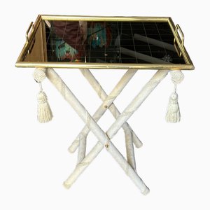 Brass Tray with Mirror from Rue Royal
