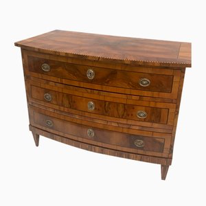Chest of Drawers with Inlaid Walnut, 1790