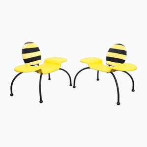 Set of Vintage PS Surrig Children Chairs by Eva & Peter Moritz for Ikea