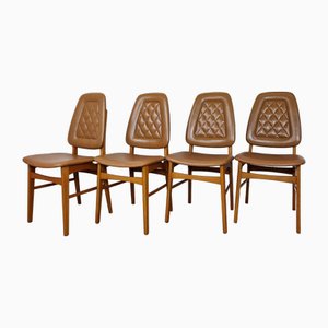 Norwegian Dining Chairs from Brodrene Sørheim, 1960s, Set of 4