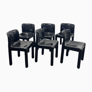 Modern Model 4875 Chairs by Carlo Bartoli for Kartell, 1974, Set of 6