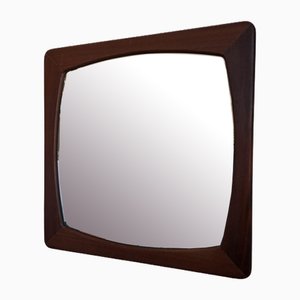 Specchio Mid-Century in teak, anni '60