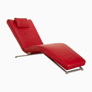 Chaise longue Jeremiah in pelle di Koinor