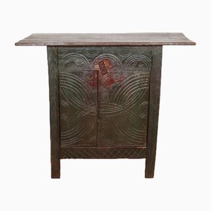 Original Painted Carved Buffet