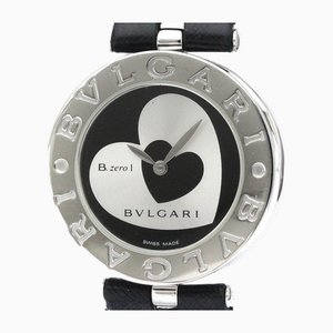 B-Zero1 Heart Steel Leather Quartz Ladies Watch from Bvlgari