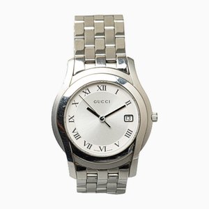Quartz Stainless Steel 5500 Watch from Gucci