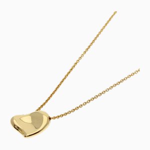 Collar de corazón completo en oro amarillo de 18 k de Tiffany & Co.