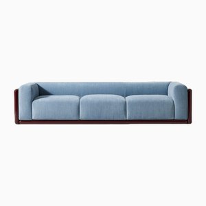 Sofá de tres plazas Cornaro de Carlo Scarpa para Cassina