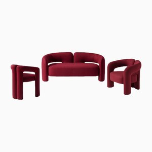 Set Canapé et Deux Fauteuils par Patricia Urquiola Dudet pour Cassina