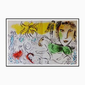Marc Chagall, Monumental Chagall, 1973, Lithographie Originale