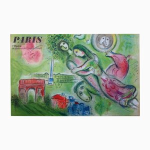 Marc Chagall, Paris Opera, Romeo and Juliet, Lithograph