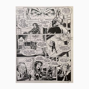 David Jouvent, Ork, Das Geheimnis von Poseidon, Original Comic Strip in Indian Ink