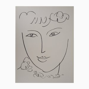 D'après Henri Matisse, La Pompadour, Lithographie
