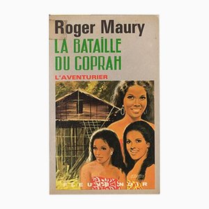 Michel Gourdon, Cover L’Aventurier N°199: The Battle of Coprah, Gouache on Cardboard
