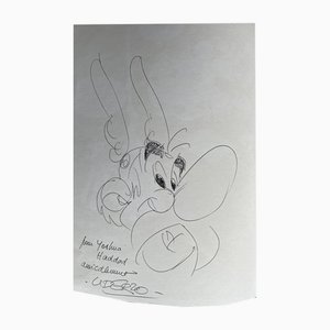 Albert Uderzo, Asterix, Felt Tip Drawing