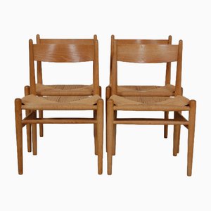 Ch-36 Dining Chairs by Hans Wegner, 1990s, Set of 4