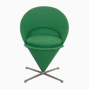 Grüner Cone Chair von Verner Panton, 2000er