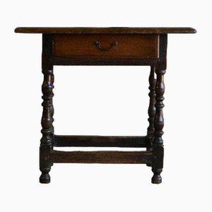 English Rustic Side Table