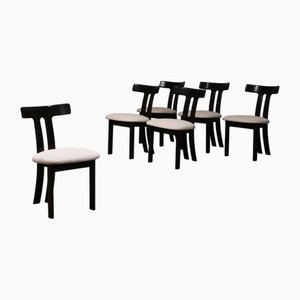Danish T-Chairs by Ole Wanscher for Carl Hansen & Søn, 1960, Set of 6
