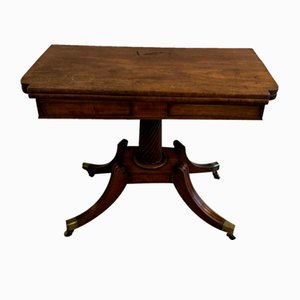 Antique Regency Mahogany Tea Table, 1830s