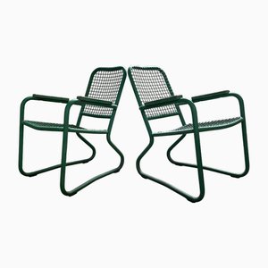 Vintage Garden Chairs from Car Katwijk, 1970s, Set of 2