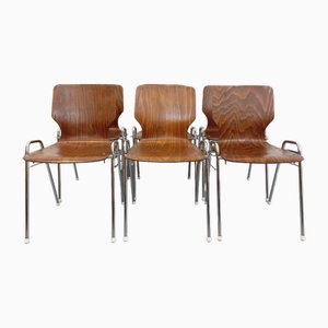 Stapelbare Vintage Arbois Stühle von Baumann, 1960er, 6er Set
