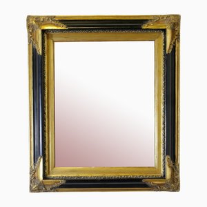 Specchio Regency dorato e nero, fine XIX secolo