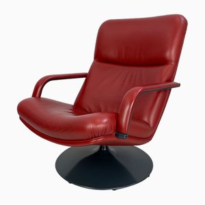 Leather Armchair by Geoffrey Harcourt for Artifort, 1980s