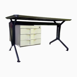 Arco Office 3-Drawer Desk by Studio BBPR for Olivetti Sintesis, Italy, 1962