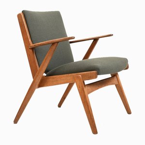 Model 14 Easy Chair in Oak by Arne Wahl Iversen, 1950s
