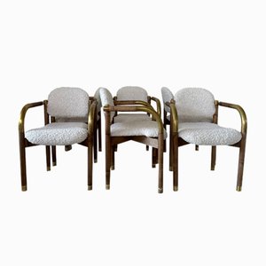 Brutalist Sass Armchairs from Ikea, 1988, Set of 6