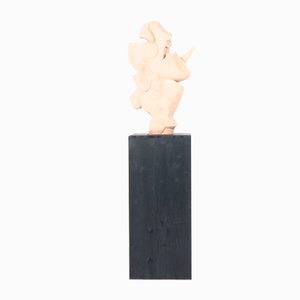 Französischer Künstler, Abstrakte Skulptur, 1950, Stein