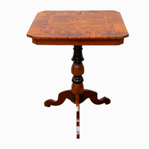 Mid-19th Century Inlaid Rolo Coffee Table