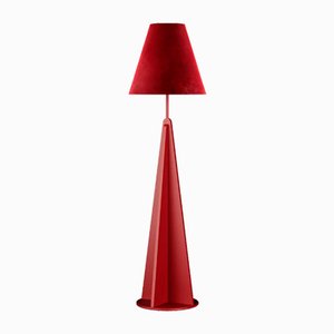 Lámpara de pie Nan en rojo de Marnois