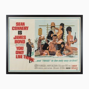 US Release James Bond You Only Live Twice Subway C Poster, 1967